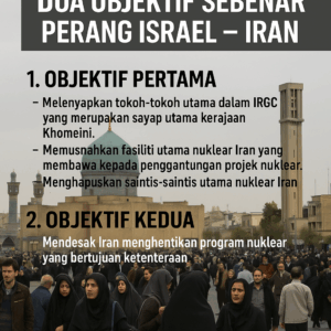 Apa sebenarnya Perang Israel dan Iran ni?